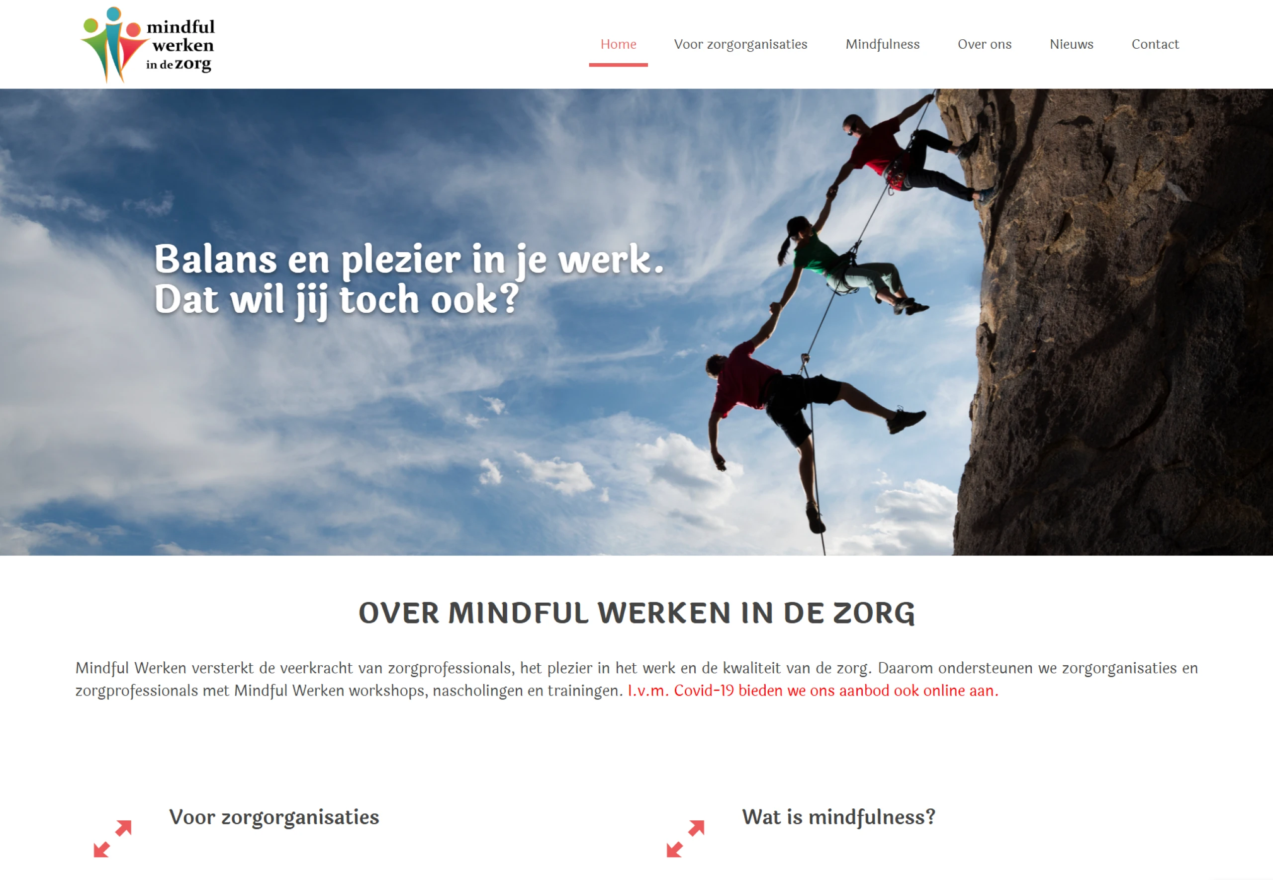 Mindful Werken in de Zorg